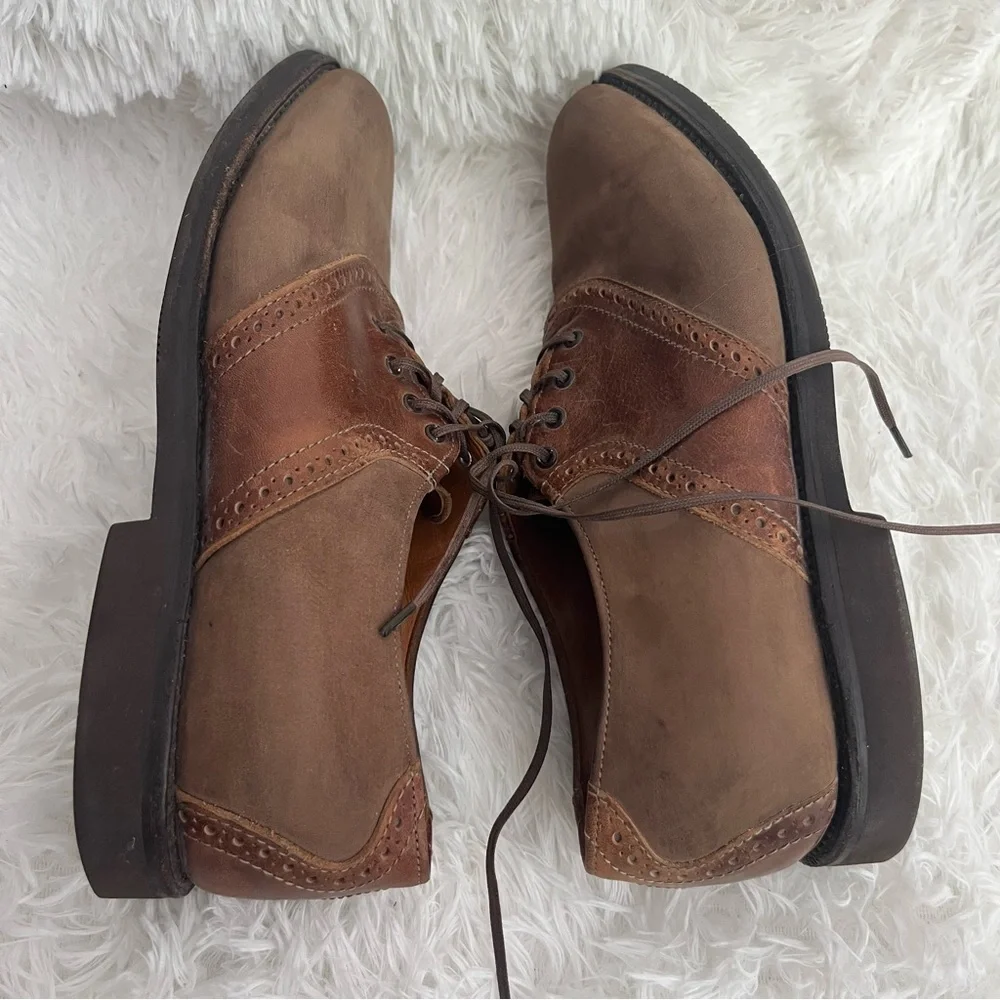 Allen Edmonds Classic Brown Leather Men's Shoes 9.5D - Picture 5 of 12